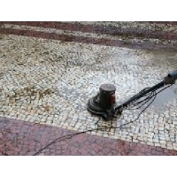 TRATAMENTO LIMPEZA RASPAGEM PEDRA PORTUGUESA